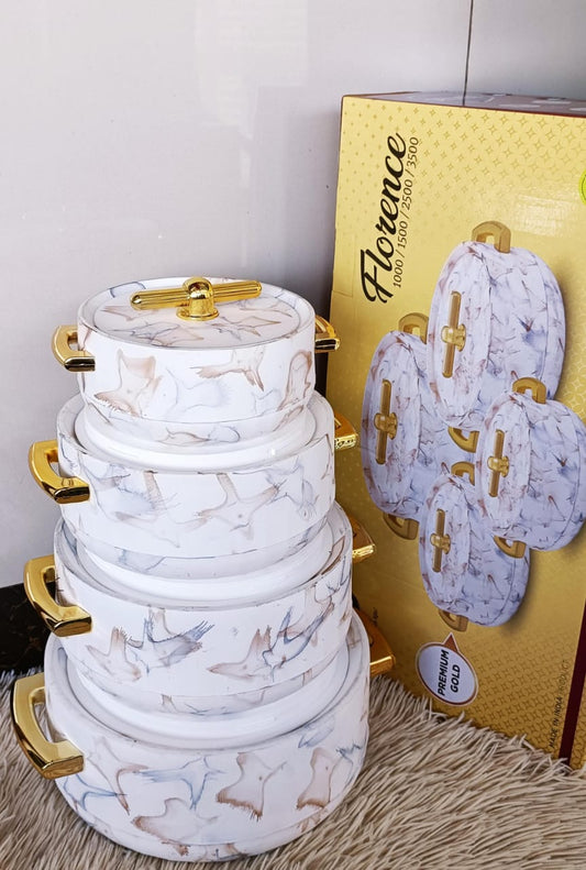 4pcs Set Florence Hot Pots