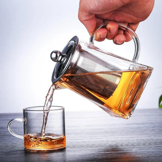 Borosilicate Glass Tea Pot  with Infuser