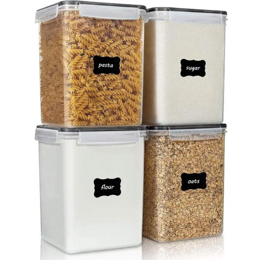 4pcs Set BPA-Free Airtight Food Storage Containers