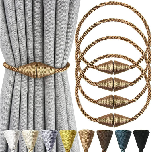 2pcs Set Magnetic Curtain Tiebacks
