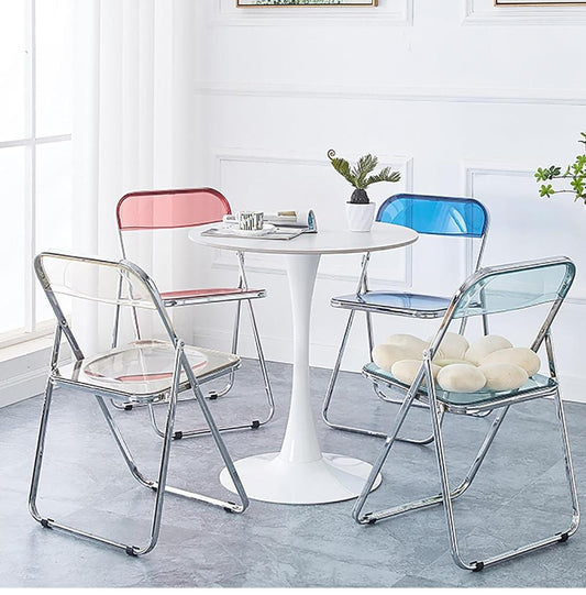Transparent Acrylic Folding Chair