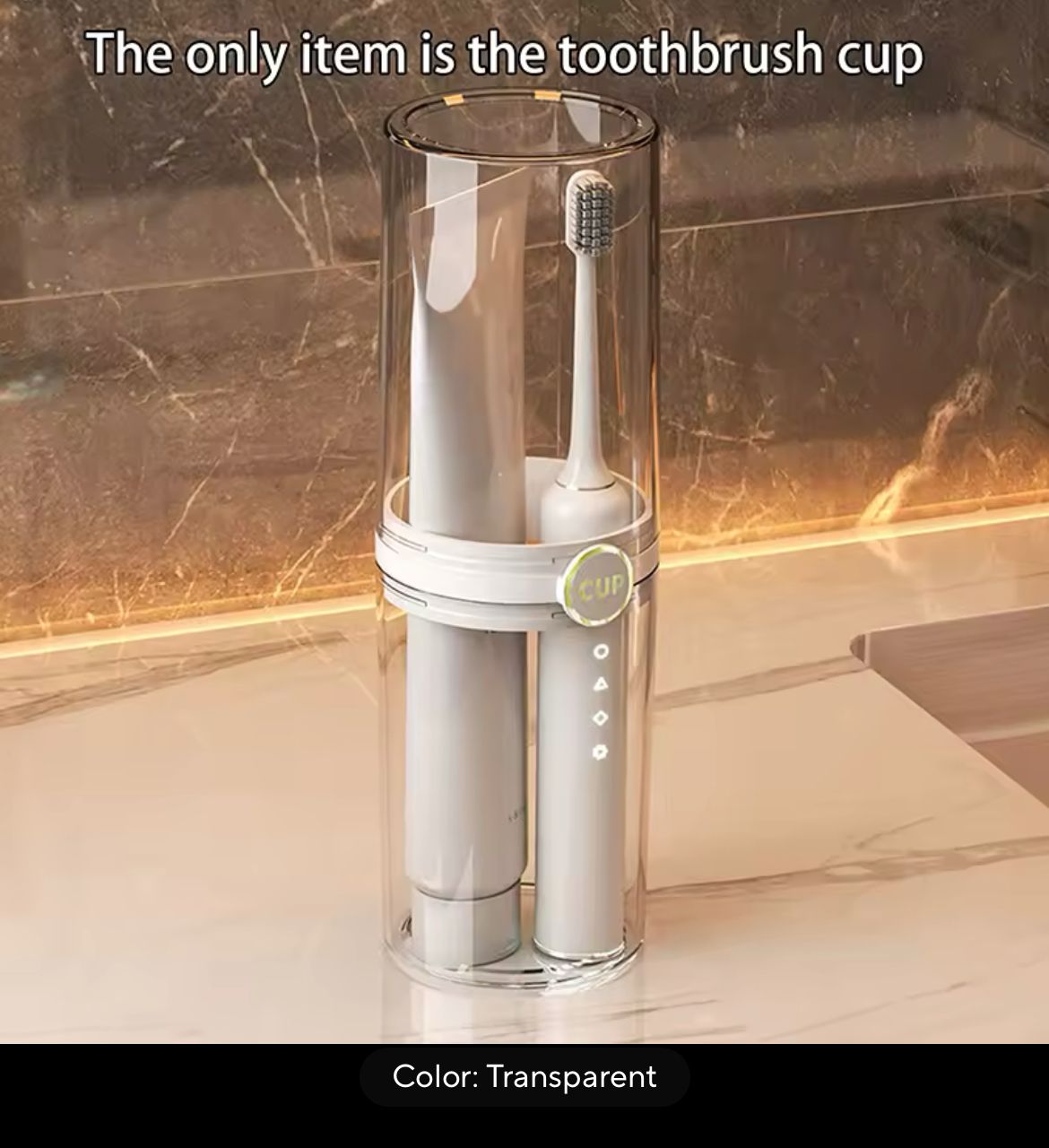 Portable Travel Toothbrush