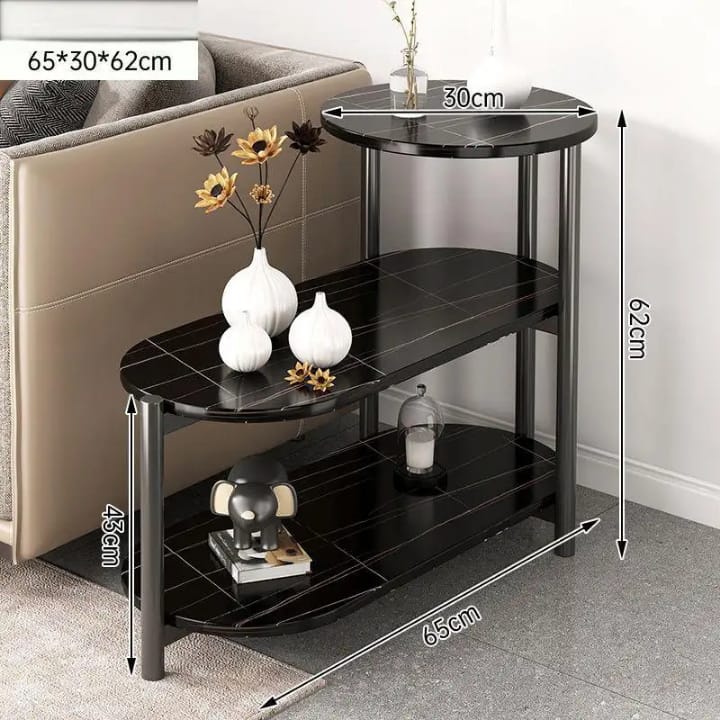 Modern luxury marble coffee side table