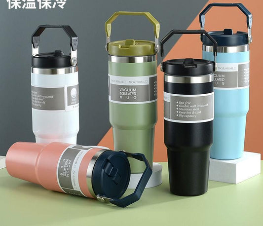 900ml Thermal coffee cup with handle