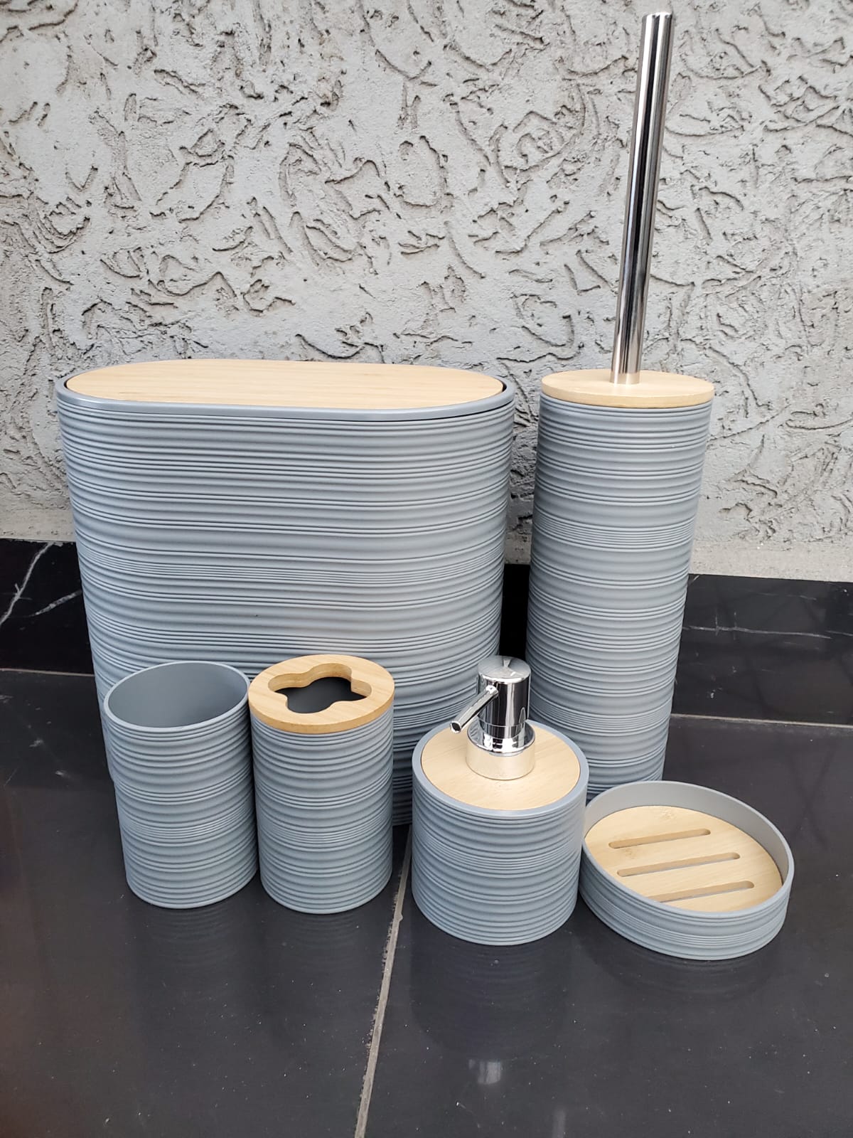 6pcs Bathroom Accessories Set